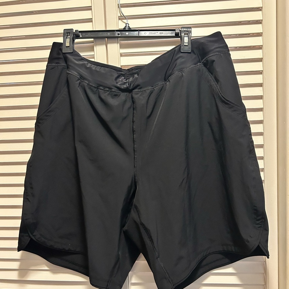 Lands' End Women’s Black Athletic Shorts